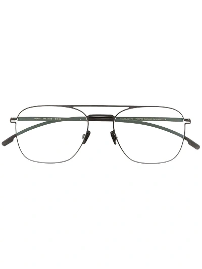 Mykita Classic Square Glasses - 黑色 In Black