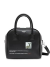 BURBERRY SMALL MONTAGE PRINT CUBE BAG