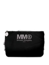 MM6 MAISON MARGIELA MM6 MAISON MARGIELA TULLE CLUTCH BAG - 黑色