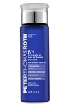 PETER THOMAS ROTH 8% GLYCOLIC SOLUTIONS TONER,11-01-029