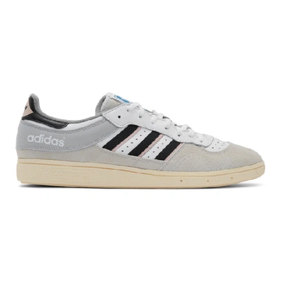 Adidas Originals Handball Top Leather & Suede Trainers In White