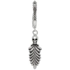 EMANUELE BICOCCHI EMANUELE BICOCCHI SILVER SKULL AND FEATHER EARRING