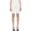 RE/DONE RE/DONE OFF-WHITE ORIGINALS DENIM 80S LONG SHORTS