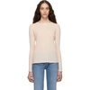 MAX MARA MAX MARA PINK CASHMERE AND SILK ZENO SWEATER