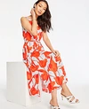 ANN TAYLOR TULIP BELTED MAXI DRESS,508512