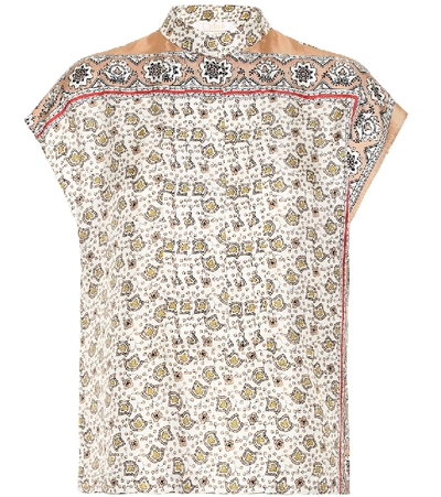 Chloé Bandana Print Shirt - 白色 In Multicoloured