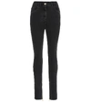 BALMAIN HIGH-RISE SKINNY JEANS,P00397914