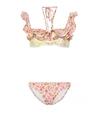ZIMMERMANN Goldie floral bikini,P00398683