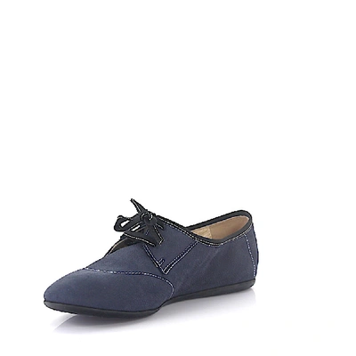 Agl Attilio Giusti Leombruni Lace Up Shoes D519008 Calfskin In Blau