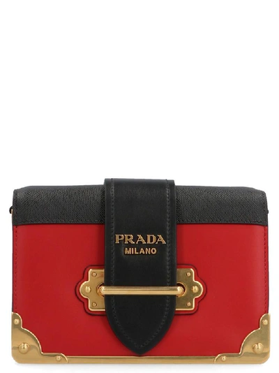 Prada Cahier Shoulder Bag In Multi