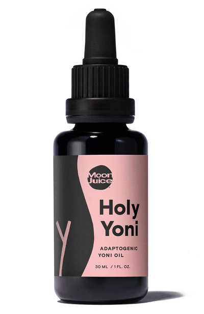 Moon Juice Holy Yoni Adaptogenic Oil 1 oz/ 30 ml In Pink