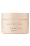Omorovicza Peachy Micellar Cleansers, 60 Count