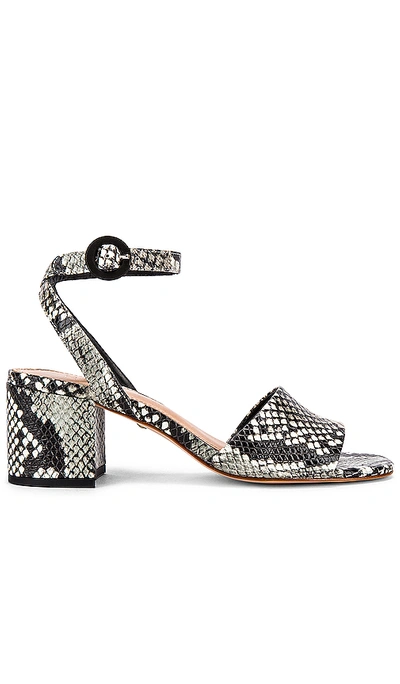 Raye Nava Sandal In Black & White