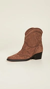 GANNI Low Texas Boots