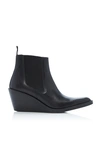 ACNE STUDIOS BLEEKER LEATHER ANKLE BOOTS,727968