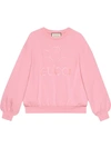 GUCCI OVERSIZE SWEATSHIRT WITH GUCCI TENNIS