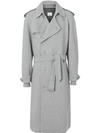 BURBERRY THE WESTMINSTER JERSEY TRENCH COAT