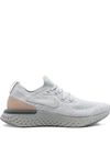 Nike Epic React Flyknit Sneakers In Grey