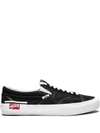 Vans Slip-on Cap Lx Sneakers In Black