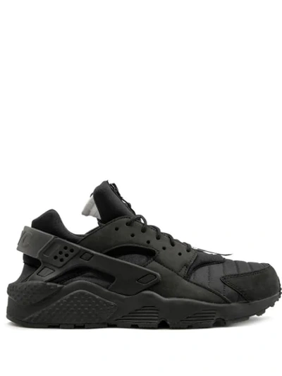 Nike Air Huarache Run Qs Sneakers In Black