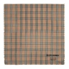 BURBERRY BURBERRY TAN CASHMERE LIGHTWEIGHT VINTAGE CHECK SCARF