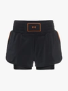 CHARLI COHEN CHARLI COHEN CONTENDER LAYERED SHORTS,AW18WP001BLACKCOPPER14104445