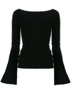 DSQUARED2 OFF-THE-SHOULDER JUMPER