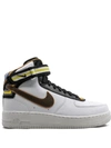 Nike X Riccardo Tisci Air Force 1 Mid Sneakers In White