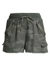 SPLENDID Dockside Camo Cargo Shorts