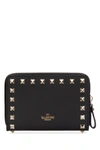 VALENTINO GARAVANI VALENTINO GARAVANI ROCKSTUD ZIPPED WALLET