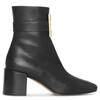 GIVENCHY 4G LEATHER ANKLE BOOTS,HG15113S