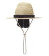 GUCCI EMBELLISHED STRAW HAT,P00400049