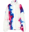 OFF-WHITE PRINTED FAUX FUR JACKET,P00399498