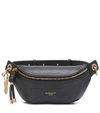 GIVENCHY WHIP SMALL LEATHER BELT BAG,P00404698