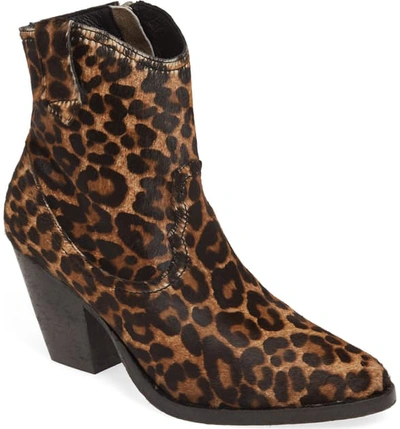 Allsaints Women's Rolene Leopard Print Western Booties