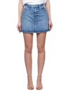 FRAME FRAME LE MINI DENIM SKIRT