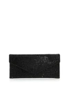 Judith Leiber Women's Envelope Crystal Clutch In Jet