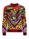 DOLCE & GABBANA LEOPARDKING SWEATSHIRT,10966961