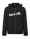 LANVIN ZIPPED HOODIE,10966959