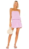 BOBI BOBI BEACH GAUZE DRESS IN LAVENDER.,BOBI-WD1280