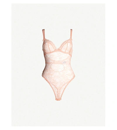 Agent Provocateur Hinda Lace Body In Nude
