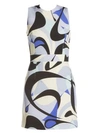 EMILIO PUCCI Punto Milano Printed Mini Dress