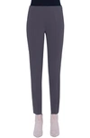 AKRIS 'MELISSA' SLIM TECHNO COTTON PANTS,426290094802