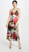 ADAM LIPPES Hammered Silk Cami Dress