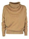 AGNONA SWEATER CASHMERE NECK RING,10967232