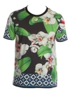 DOLCE & GABBANA Orchid Tile Tee