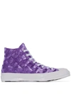 CONVERSE CHUCK 70 HI "QUILTED VELVET" SNEAKERS