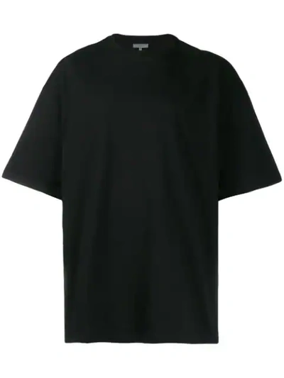 Lanvin Rear Logo Print T-shirt In Black