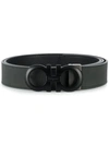 FERRAGAMO DOUBLE GANCINI BUCKLE BELT