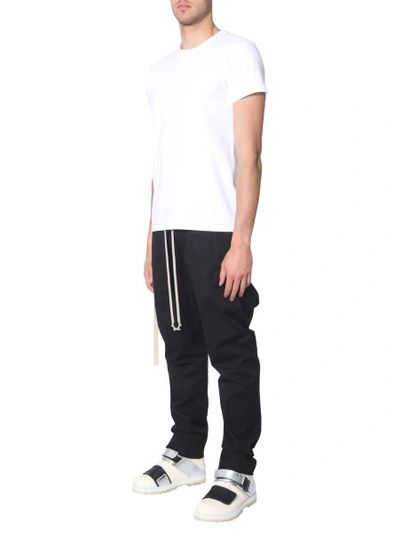 Rick Owens Pants With Coulisse In Black